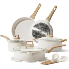 14-Piece Nonstick Cookware Set Aluminum Kitchen Pots Pans Utensils