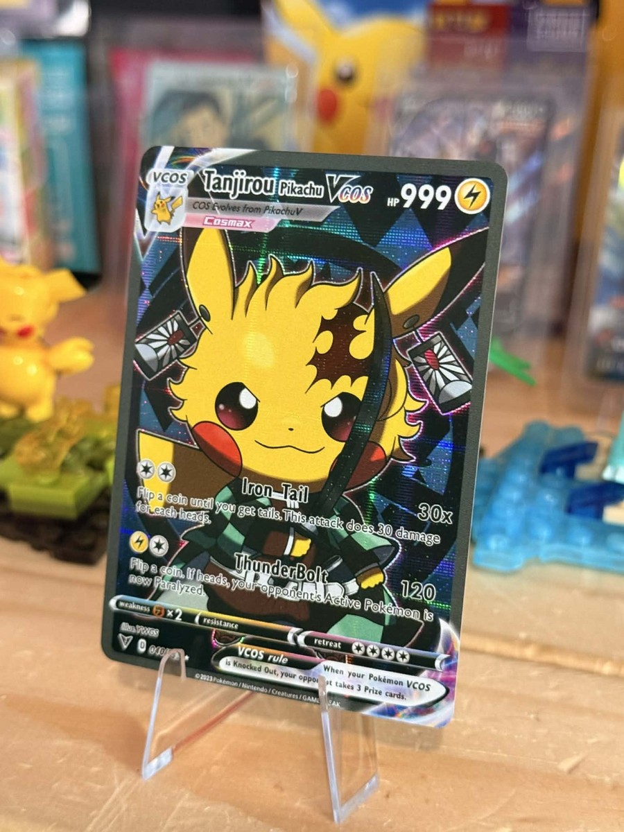 Pikachu - Tanjirou Poncho - Fan Art Cosplay - VCOS - Demon Slayer