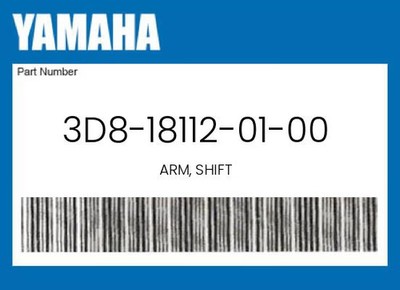 Yamaha Genuine Arm, Shift - 3D8-18112-01-00