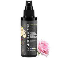 LION LOCS ROSE WATER SPRAY FOR DREADLOCKS, SISTERLOCKS, BRAIDS, DRY HAIR