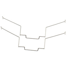 4PC CPU Heatsink Fan Buckle PC Mainboard CPU Radiator Fan 12CM Wire Buckle Upper