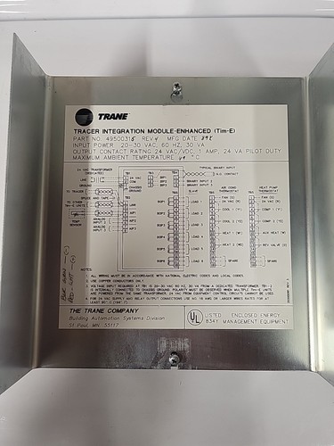 TRANE Tracer 100 100i Family Integration Enhanced Tim-E Relay Module 49500315 - Picture 2 of 7