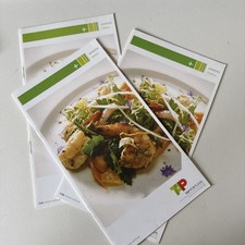 TAP AIR PORTUGAL 3 X European Business Class Menus 2005/6