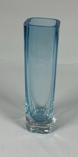 Mid-Century Murano Sommerso Glass Vase: Flavio Poli Style 1960s 1970s Vintage