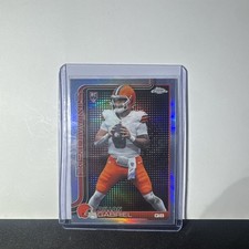 2025 Topps Chrome Lightboard SSP Logo Rookie Dillon Gabriel #317 Browns 