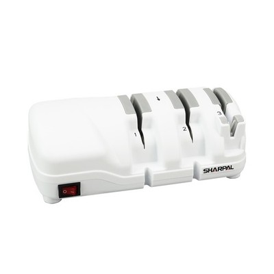 Electric Knife Sharpener 3 Stage Diamond Wheels 198H SHARPAL Led