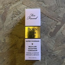 Too Faced Born This Way Super Coverage Multi Use Concealer CLOUD 0.45oz NIB