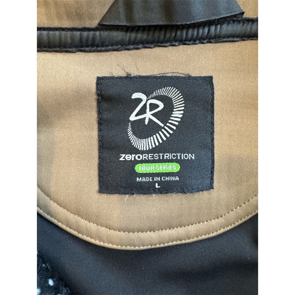 Zero Restriction Men's Softshell Jacket L Brown G… - image 3
