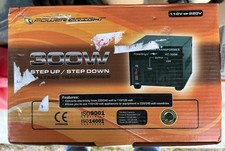 VC300W PowerBright 300W StepUp  Down Transformer Converter New Old Stock Sealed