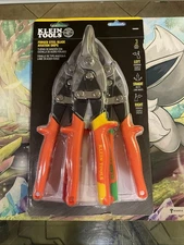 Klein Tools 120AVSKIT Aviation Snips, Left, Right, Straight, 3Pk  NEW