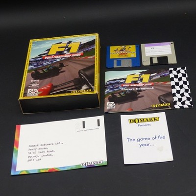 F1 World Championship Edition - Amiga Spiel in Big Box