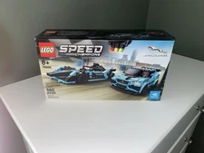 LEGO SPEED CHAMPIONS Formula E Panasonic Racing Gen2 & I-Pace Etrophy (76898)