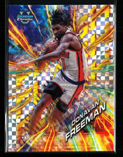 2024-25 Bowman Chrome University Flash X-Fractors #FL-16 Donovan Freeman RC