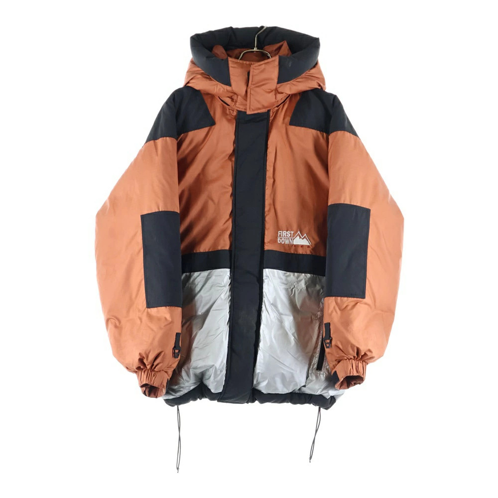 First Down 22AW Heritage Down Jacket M Silver/Bro… - image 1