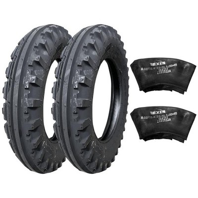 Set je 2x 5.00-16 6PR/84A6 BKT TF-8181 TR15 Schlauch Traktorreifen ASF Reifen