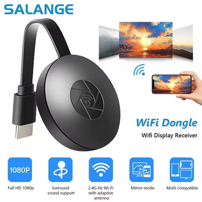 HDMI Wireless Dongle for Miracast, 4K HD Display, WiFi Dongle for Streaming (DE)