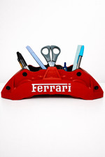 Ferrari-Insipered Brake Caliper Pen Pot Organiser, Desk Tidy, Stationary Pot