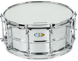 Ludwig Supralite Snare Drum - 6.5 inches x 14 inches, Polished