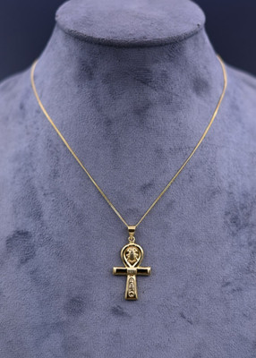 Unique Ancient Egyptian Antiquities Pendant of Ankh Key Pharaonic Artifact BC