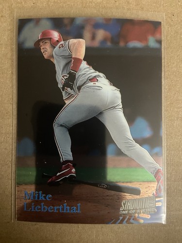 Mike Lieberthal #106 1998 Stadium Club One of A Kind card