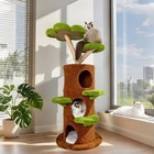 Large Cat Tree Tower Condo Scratching Post Pet Play House Plush Cave with Perch