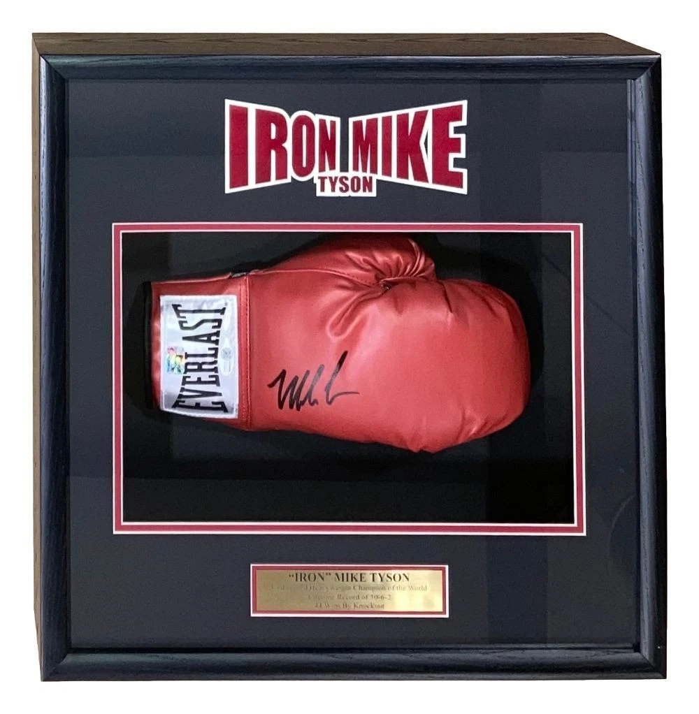 Photo Signée Mike Tyson - Format 16x20 Pouces, épreuve Originale Avec COA JSA - Boxe