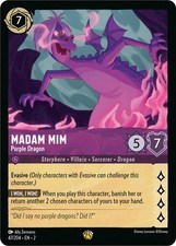 Madam Mim 47/204/EN-2/Rise of the Floodborn/Disney Lorcana/TCG/Legendary