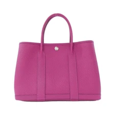 Authentic HERMES Garden Party 30cm 064422CK Bag  #260-006-912-8660