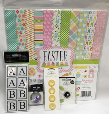 NEW Echo Park EASTER COLLECTION KIT 12'' X 12'' Item# 100016 And More