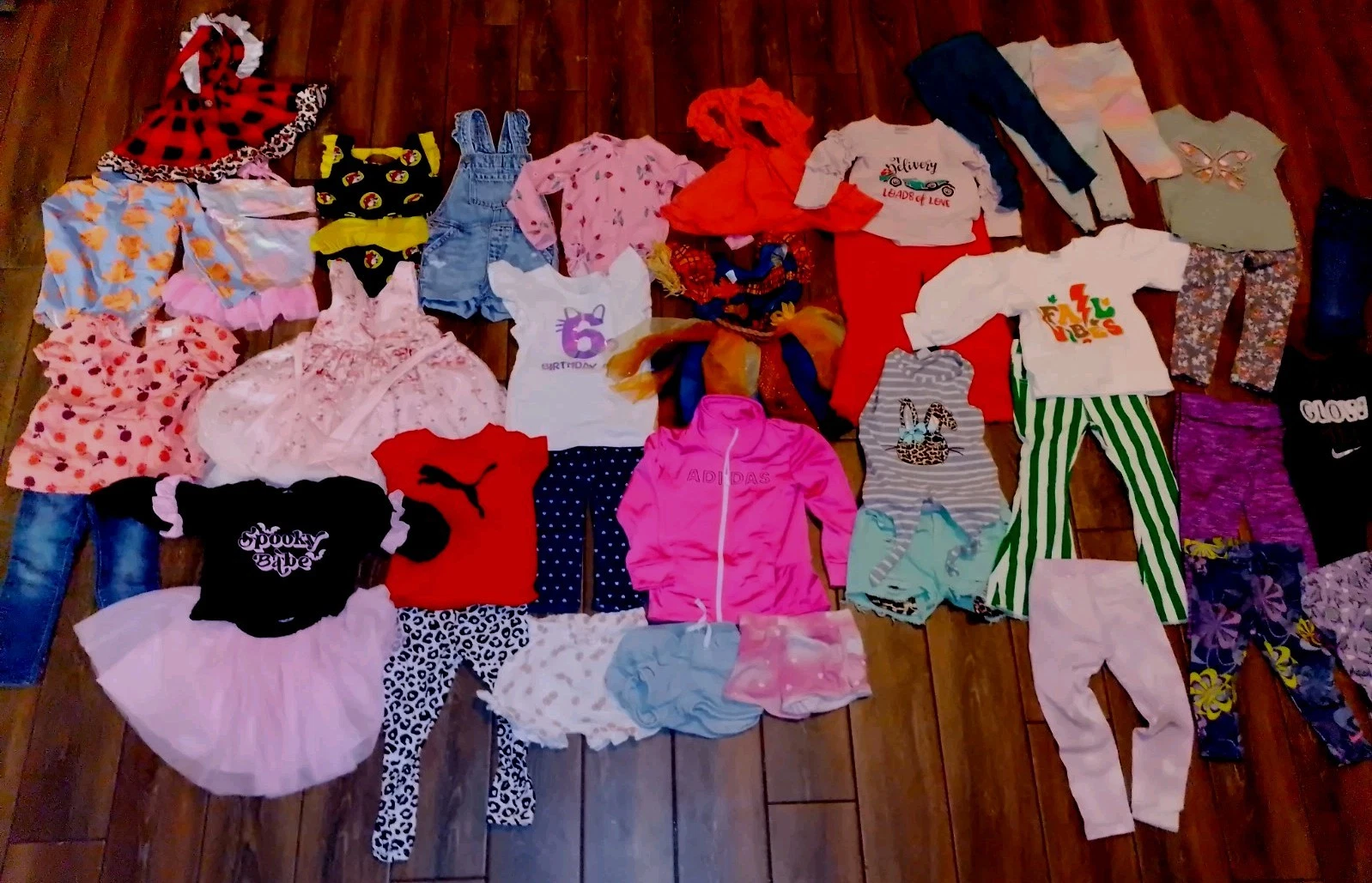 🔥 Huge 42 Piece Toddler Girls Boutique Dress Outfits Clothing Mix Lot Size 2T
