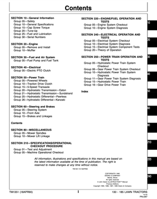#ad #ad John Deere 130 160 165 175 180 185 service manual $7.00