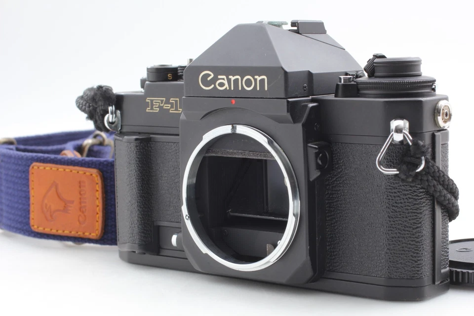 【NEAR MIN】 Canon New F-1 F1 Eye Level Finder 35mm Film Camera Body Black JAPAN - Image 4 of 4