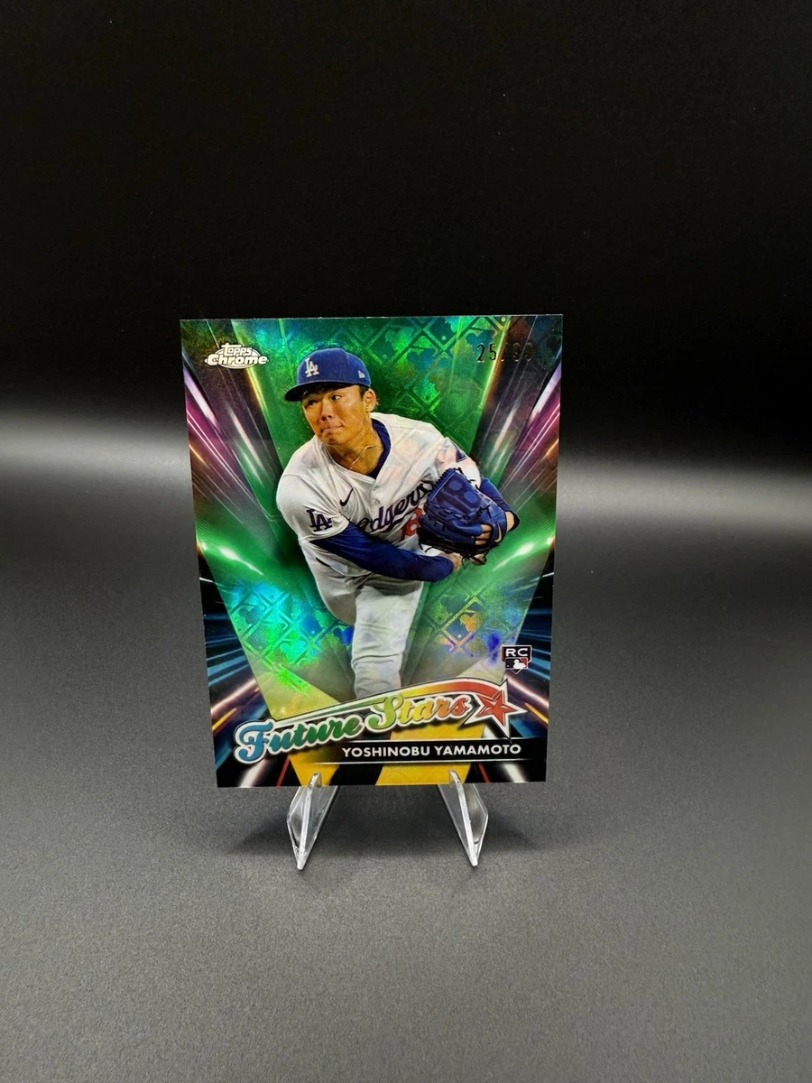 2024 Topps Chrome Logofractor Edition - Yoshinobu Yamamoto #FSLE-8