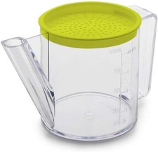 Ibili 795900 Easycook Soßenöl Fettabscheider Messkanne 1L 20x13x13cm Neu