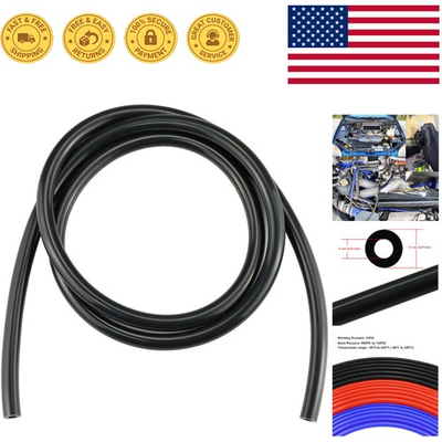 #ad #ad Reliable 5FT Silicon Vacuum Hose 1 4quot; ID High Temp Air amp; Water Safe $14.99