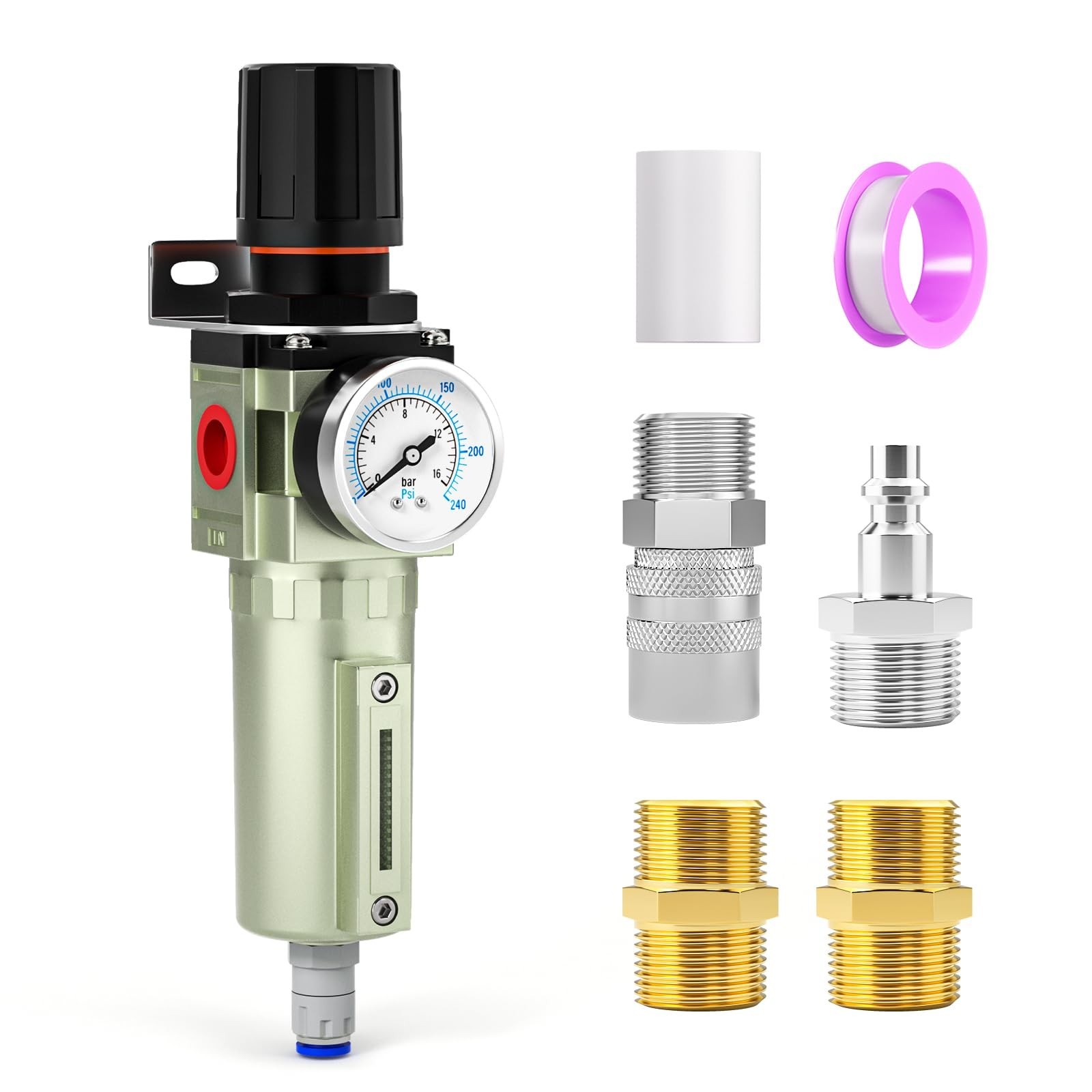 Moisture Filter, Auto Dra...