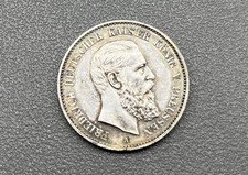 900/- Silbermünze, 2 Mark, Deutscher Kaiser Friedrich, König v. Preussen, 1888,A