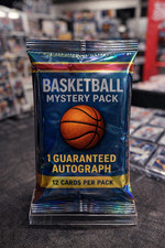 NBA Basketball Mystery Pack – Premium Edition | 1 Licensed AUTO GUARANTEED | Box
