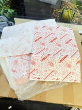 Brand New 500pcs Food Greaseproof Paper Sheets for Burgers, Pizza, Hot Dogs etc