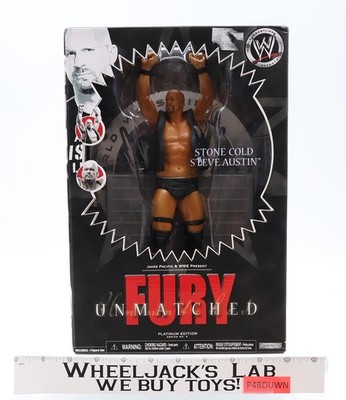 Stone Cold Steve Austin WWE Fury Unmatched Platinum Edition Jakks
