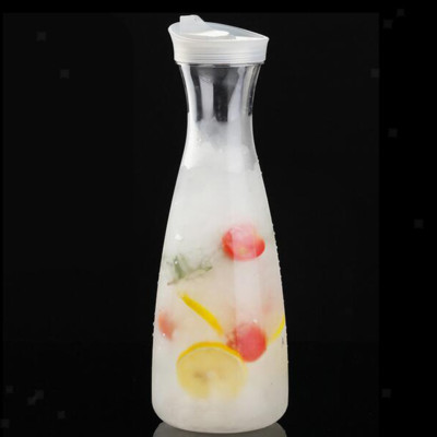 Karaffe mit Deckel Krug Wasser Eis Tee und Saft Getränk Obstkrug 1600ml