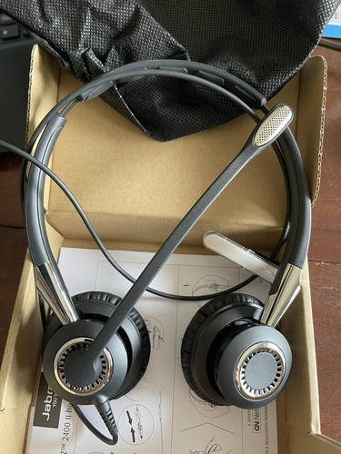 Brand New in Box Jabra Biz 2400 II QD Duo NC Wired Headset - Picture 2 of 4