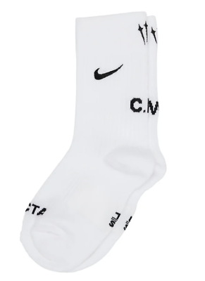 NEW | NIKE X DRAKE NOCTA SOCKS WHITE | 3-PACK | SIZE L NEW | NIKE X DRAKE NOCTA SOCKS WHITE | 3-PACK | SIZE L