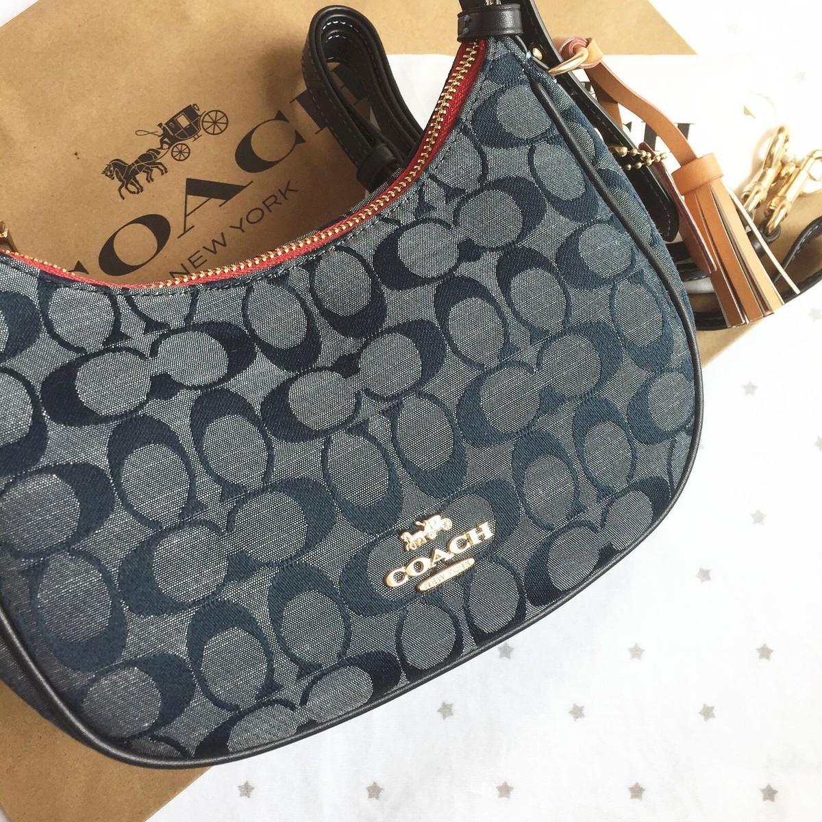 【Chloe】メイスライド【関税送料込】 Coach Kleo Women's Hobo Bag - Multicolor (C8163) for sale