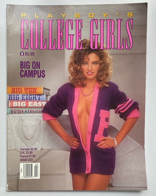 Playboy's College Girls Special Edition February 1993 Cover: Rhonda Fagula