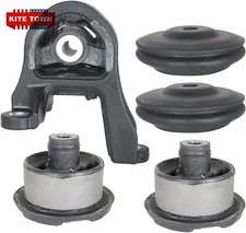 New Rear Differential Arm Mounting Bushing + Top Set Support Set For Honda/CR-V