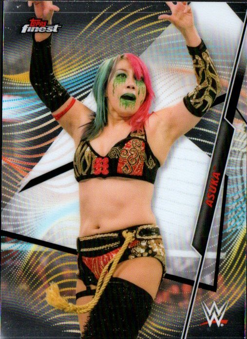 2020 Topps WWE Finest Wrestling Card #6 Asuka | eBay