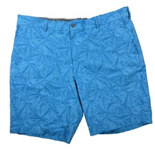Walter Hagen Perfect 11 Golf Shorts Mens 42 Blue Performance Stretch Colorful