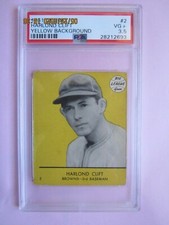 HARLOND CLIFT 1941 Goudey #2 - PSA 3.5 VG+ St. Louis BROWNS