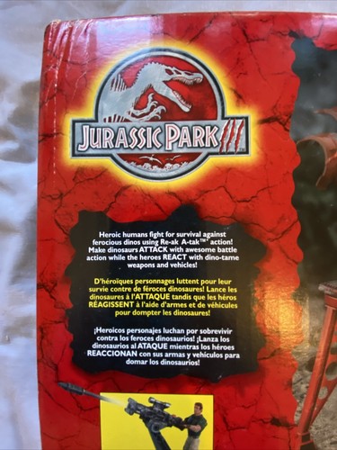 Hasbro Jurassic Park 3 Raptor Attack Toy Playset Vintage Rare Boxed AE759 - Picture 20 of 20